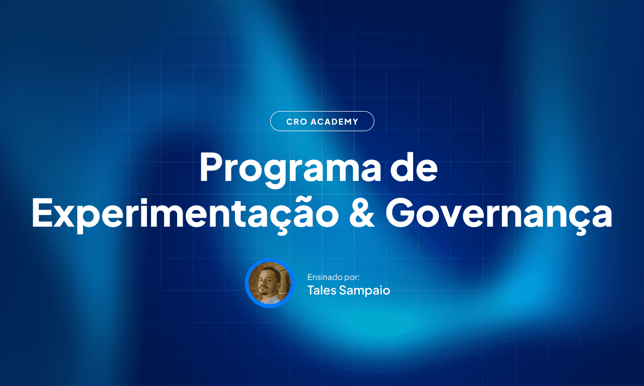 Capa do curso Programa de Experimentação & Governança