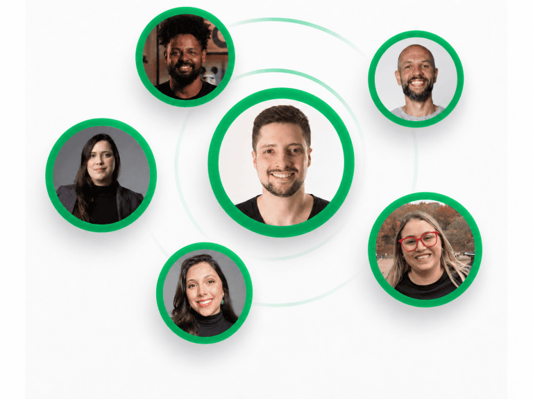 Membros da comunidade CRO Brasil conectados no grupo do WhatsApp